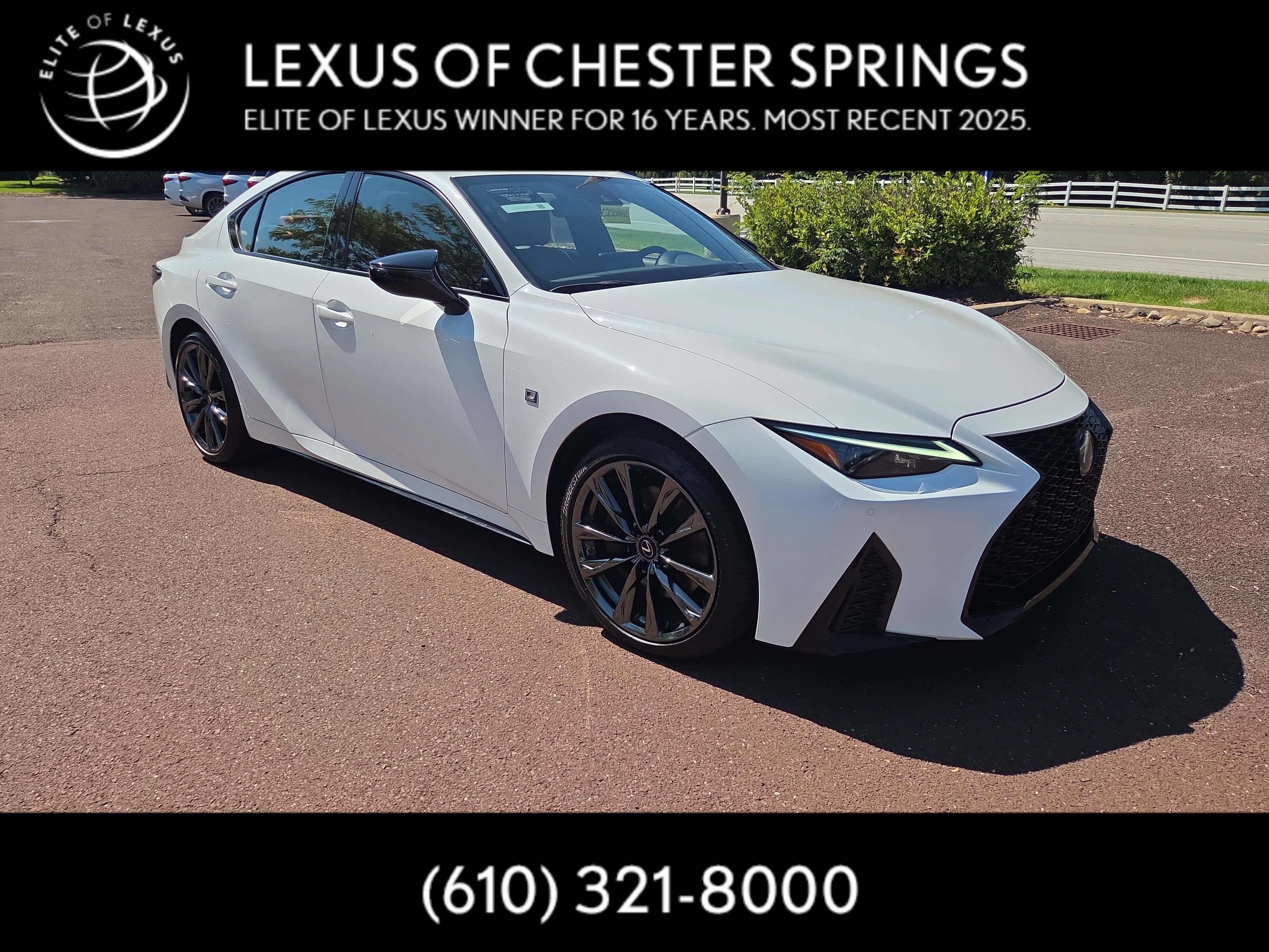 Certified 2025 Lexus IS 350 F Sport w/ Accessory Package