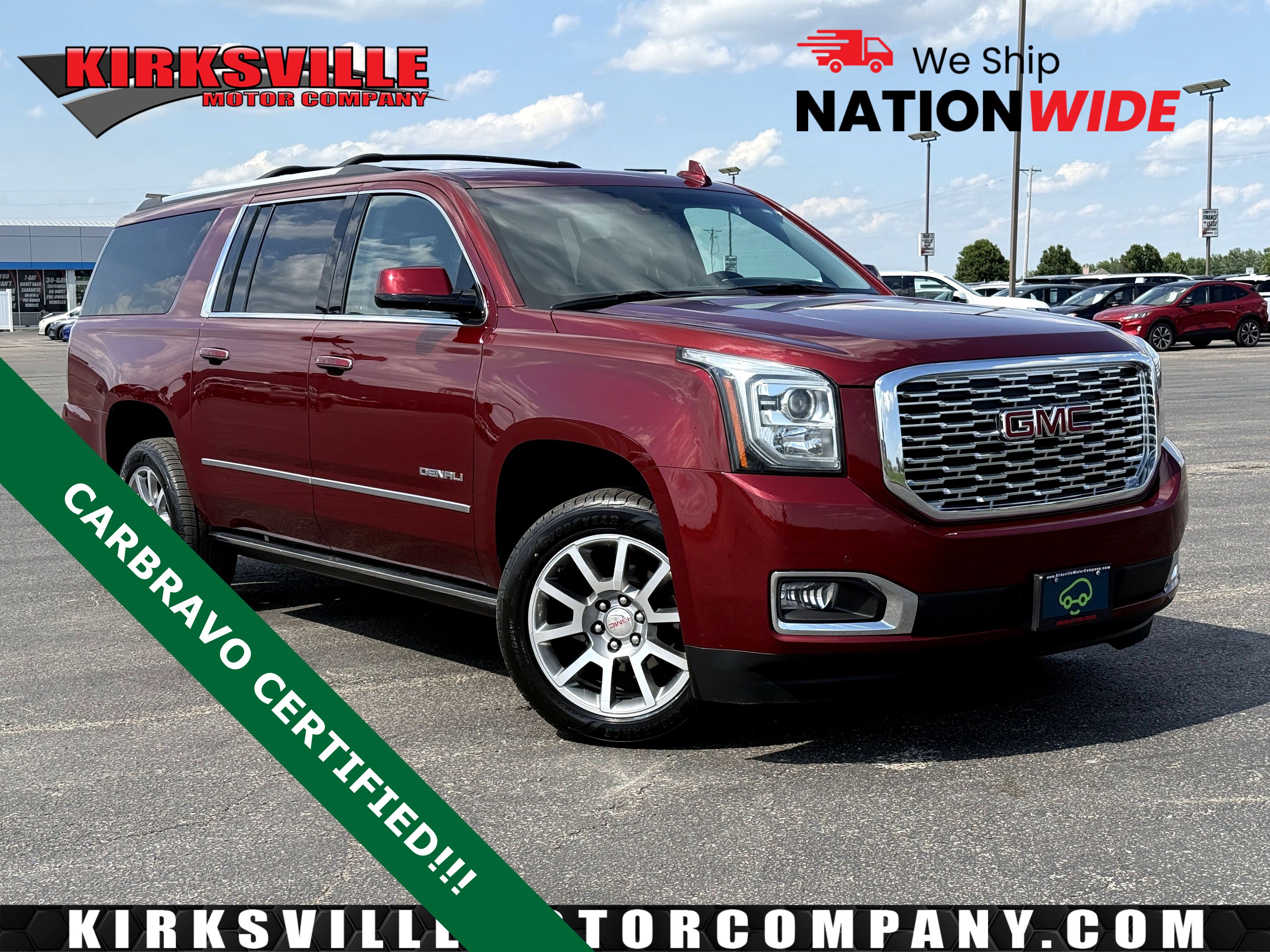 Certified 2019 GMC Yukon XL Denali w/ Open Road Package