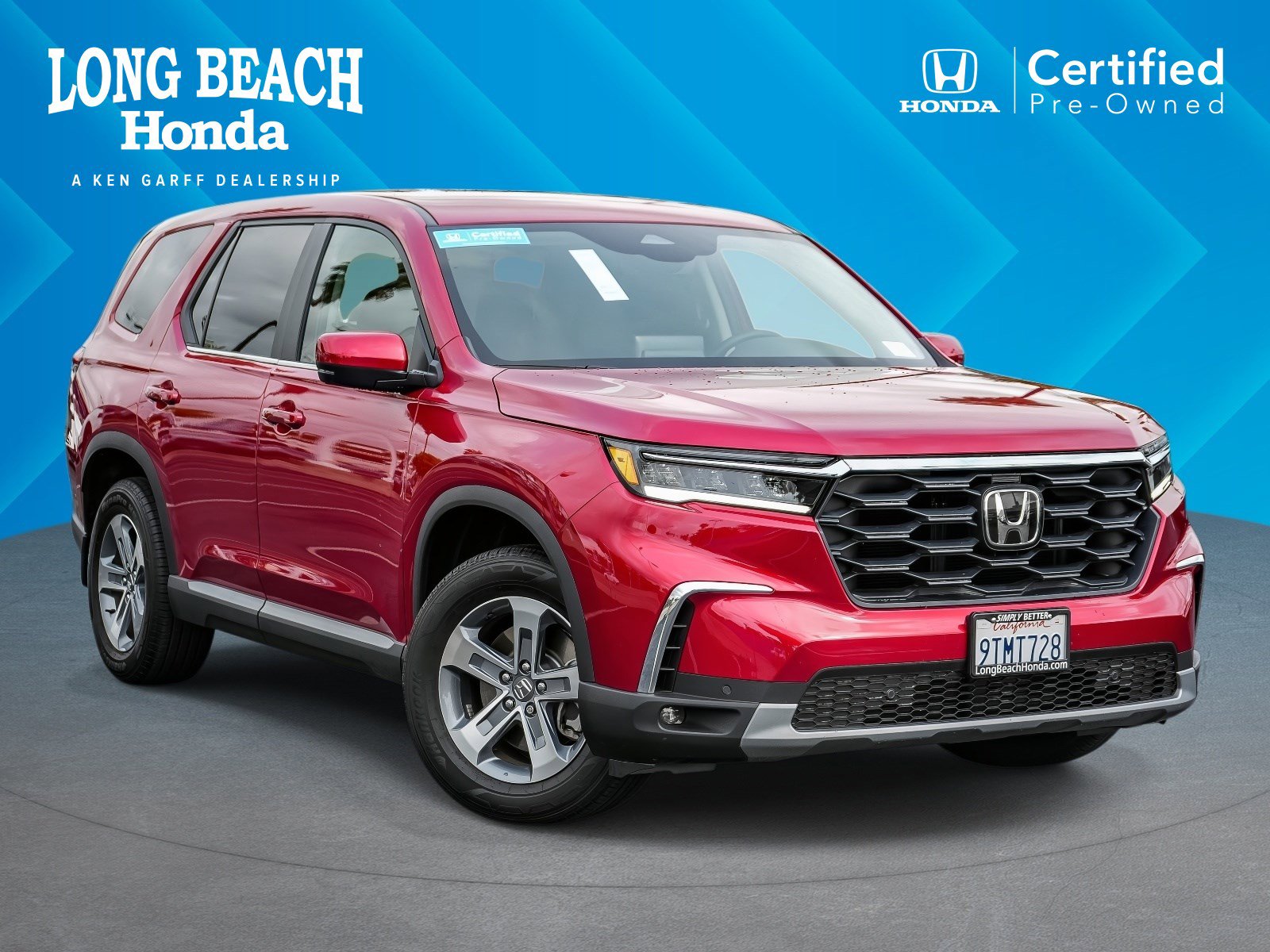 Certified 2025 Honda Pilot EX-L