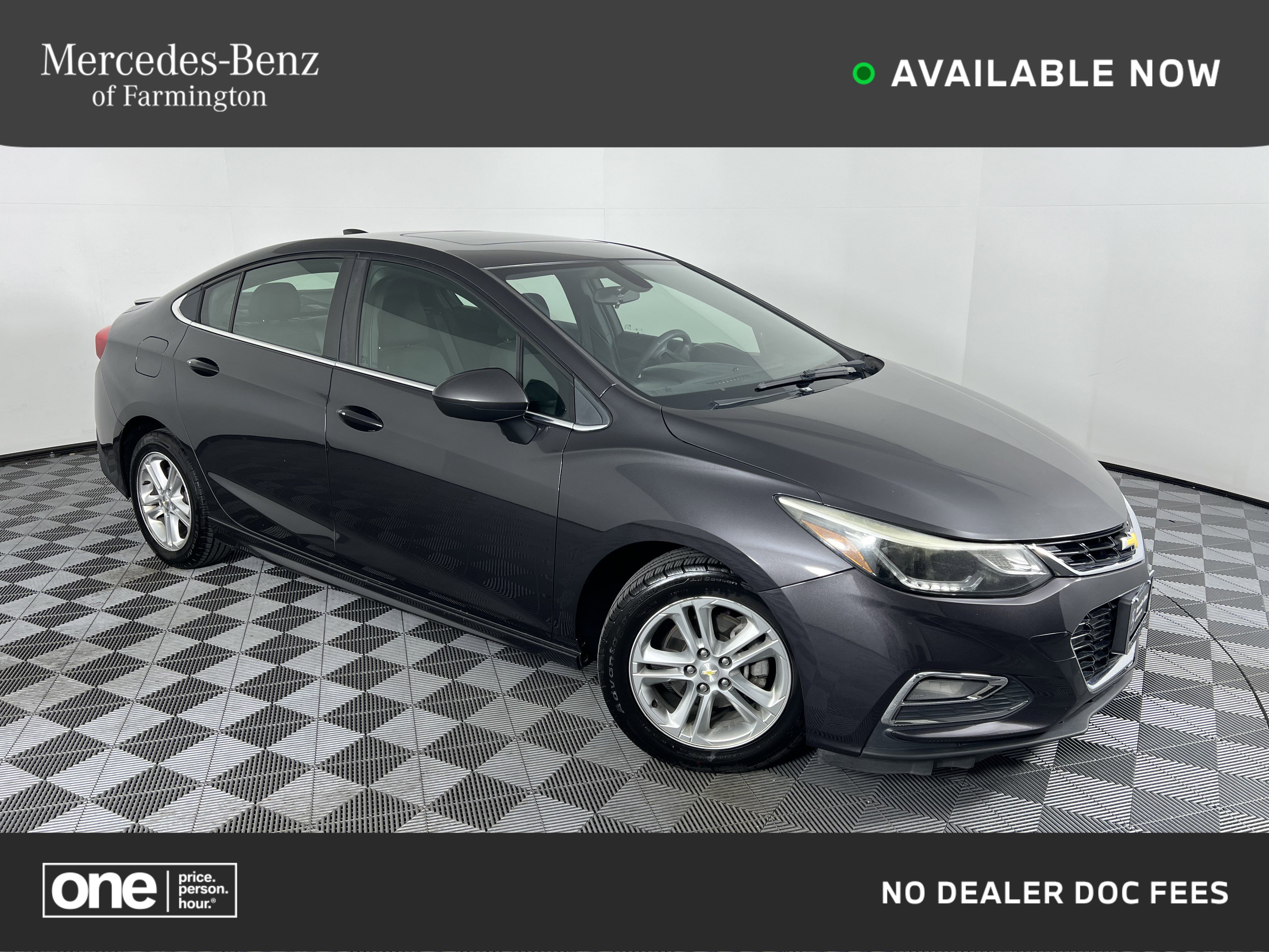 Used 2016 Chevrolet Cruze LT w/ Sun And Sound Package FWD image 1
