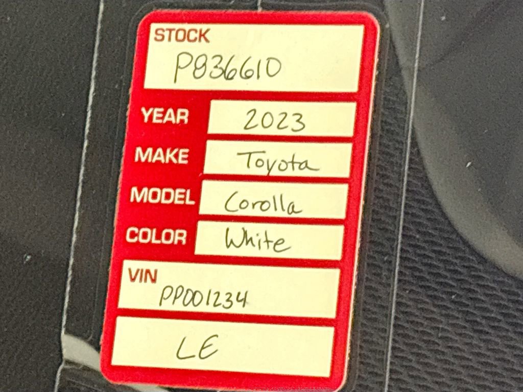 Used 2023 Toyota Corolla LE image 25