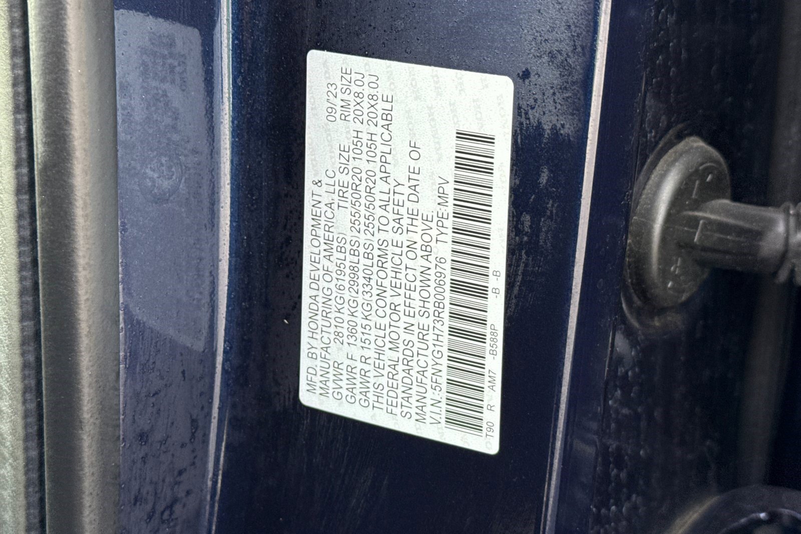 Certified 2024 Honda Pilot Touring image 21