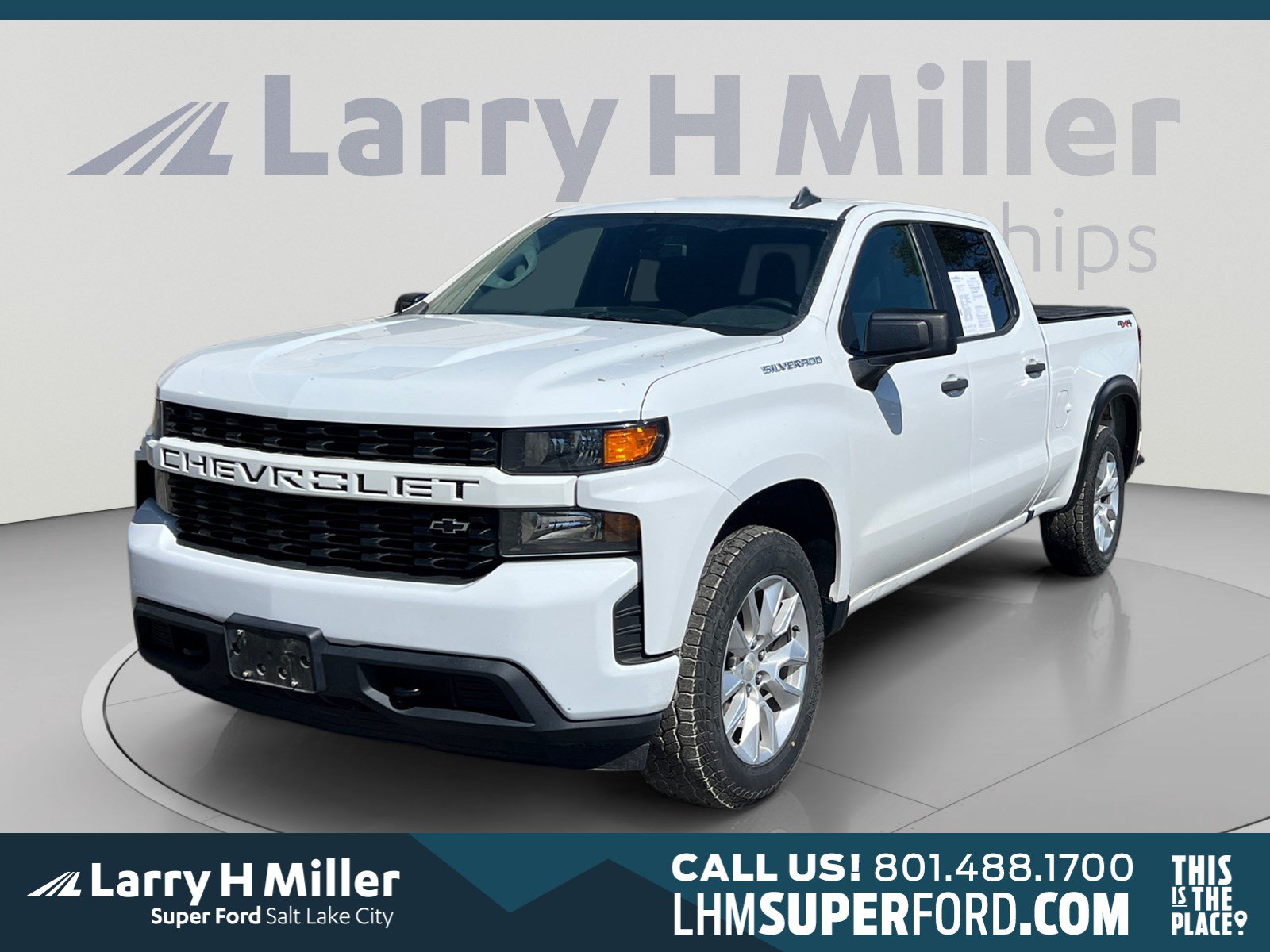 Used 2021 Chevrolet Silverado 1500 Custom w/ Safety Confidence Package AWD/4WD image 1