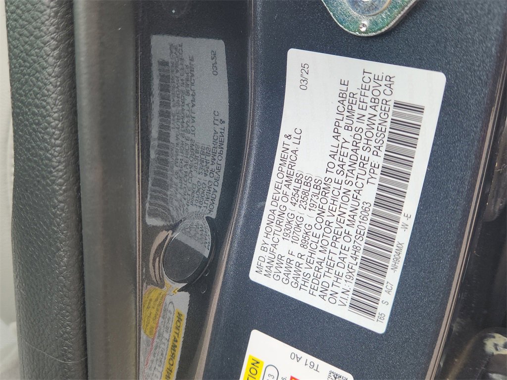 New 2025 Honda Civic Sport image 17