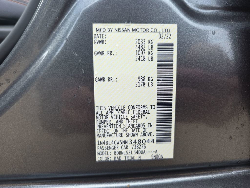 Used 2022 Nissan Altima 2.5 SR AWD/4WD image 31
