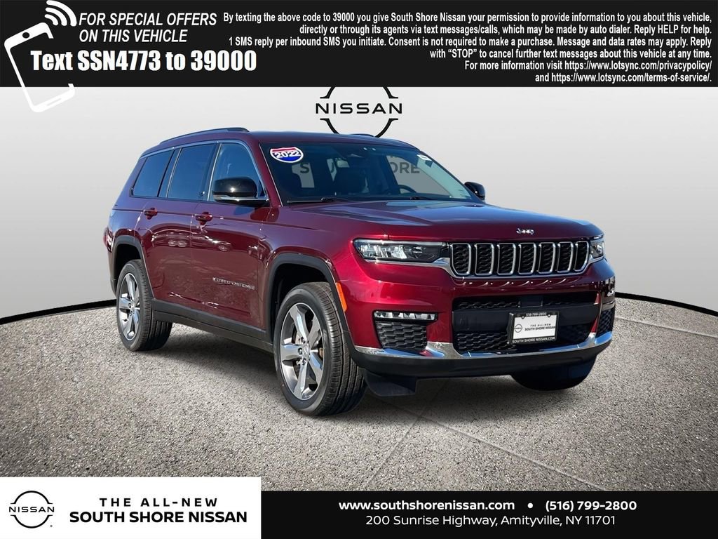 Used 2022 Jeep Grand Cherokee L Limited image 1