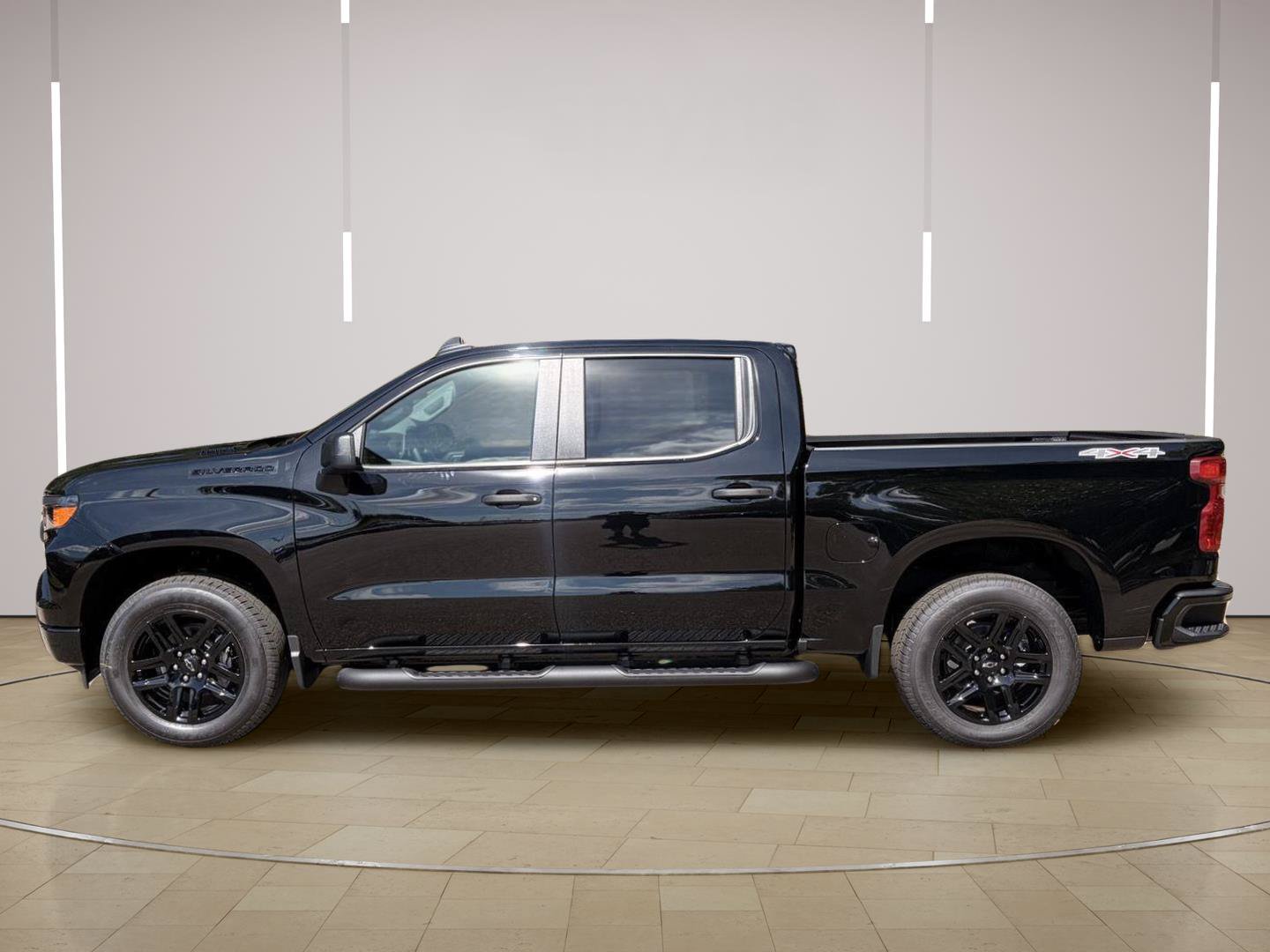 New 2026 Chevrolet Silverado 1500 Custom w/ LPO, Dark Essentials Package AWD/4WD image 3