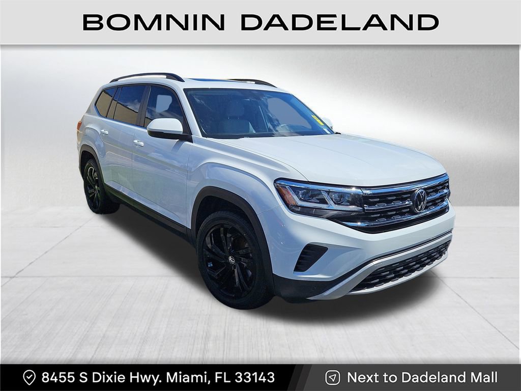 Used 2023 Volkswagen Atlas SE w/ Panoramic Sunroof Package