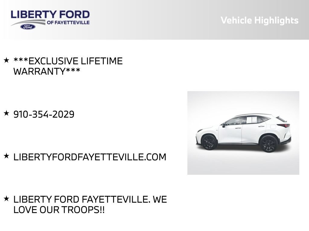 Used 2022 Lexus NX 350 F Sport w/ Towing Package (2000 Lbs) AWD/4WD image 5