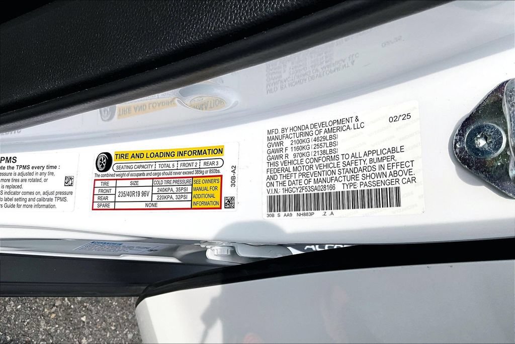 Used 2025 Honda Accord Sport image 16