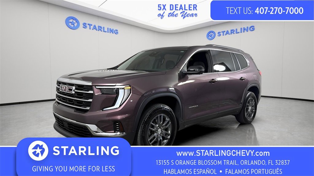 Certified 2025 GMC Acadia Elevation