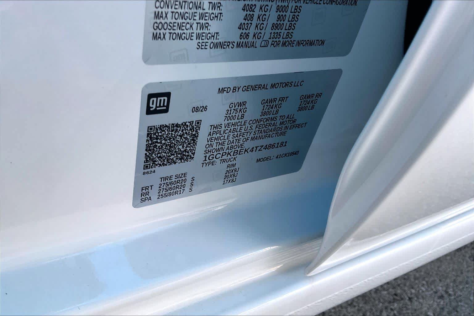 New 2026 Chevrolet Silverado 1500 Custom AWD/4WD image 19