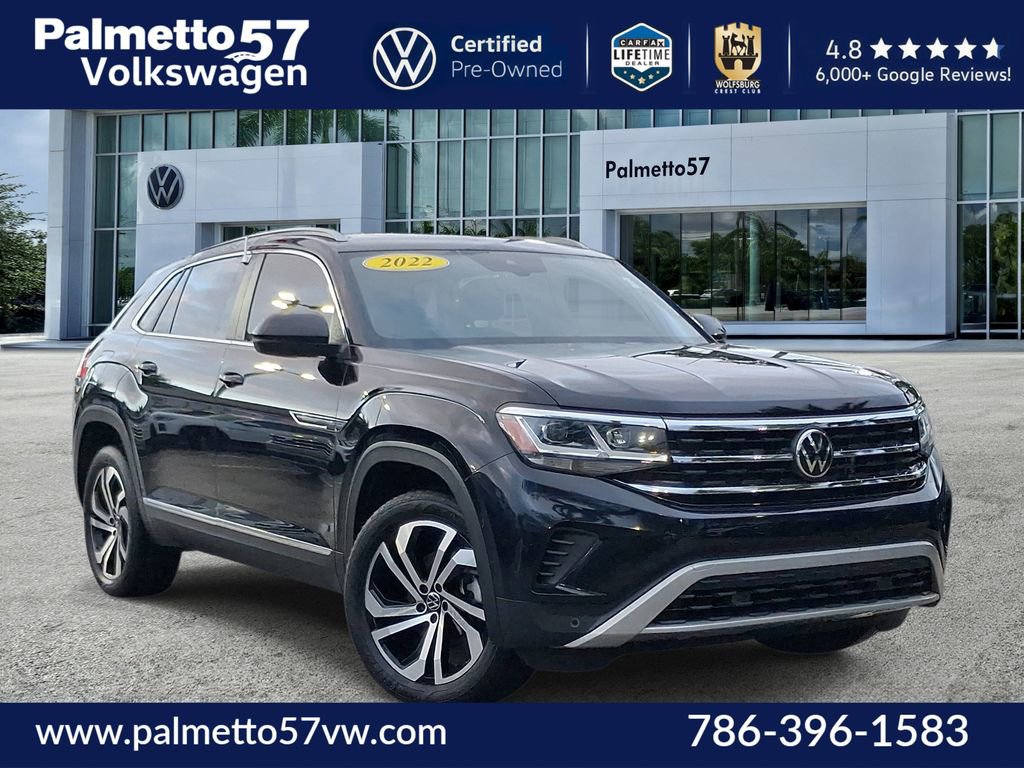 Used 2022 Volkswagen Atlas Cross Sport SEL AWD/4WD image 1