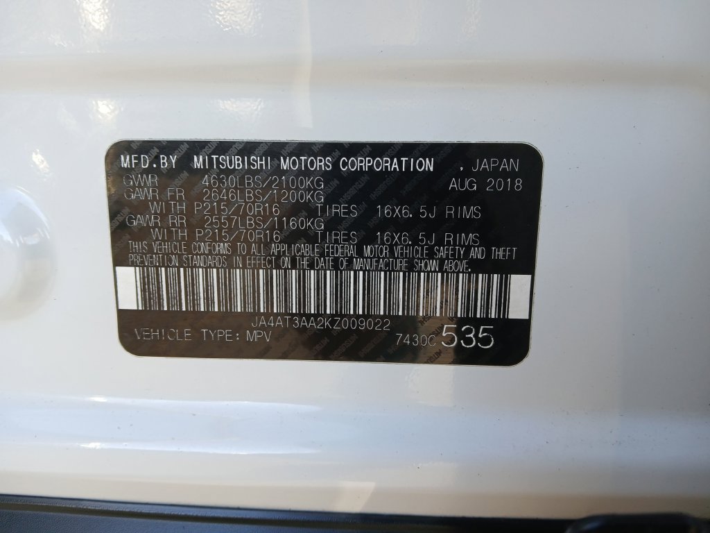 Used 2019 Mitsubishi Eclipse Cross ES AWD/4WD image 28