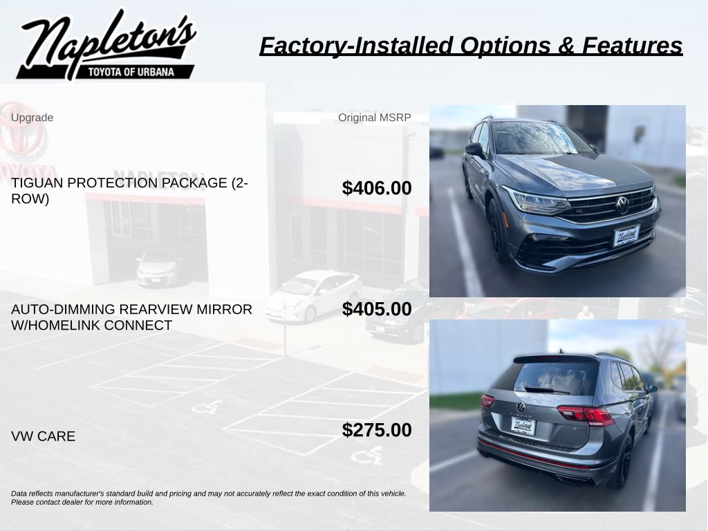 Used 2023 Volkswagen Tiguan SE R-Line AWD/4WD image 4