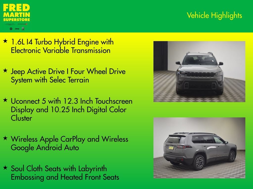 New 2026 Jeep Cherokee Laredo AWD/4WD image 7