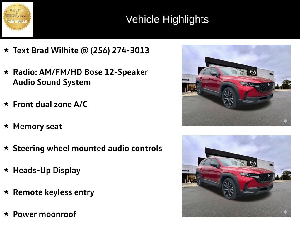 Used 2025 MAZDA CX-50 AWD 2.5 S w/ Premium Plus Pkg image 6