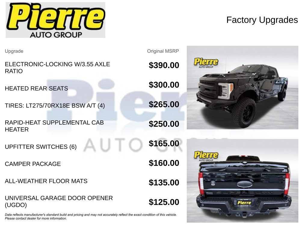 Used 2019 Ford F250 Lariat w/ Lariat Ultimate Package AWD/4WD image 14