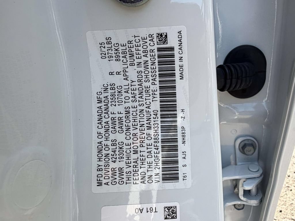 Used 2025 Honda Civic Sport Touring image 31