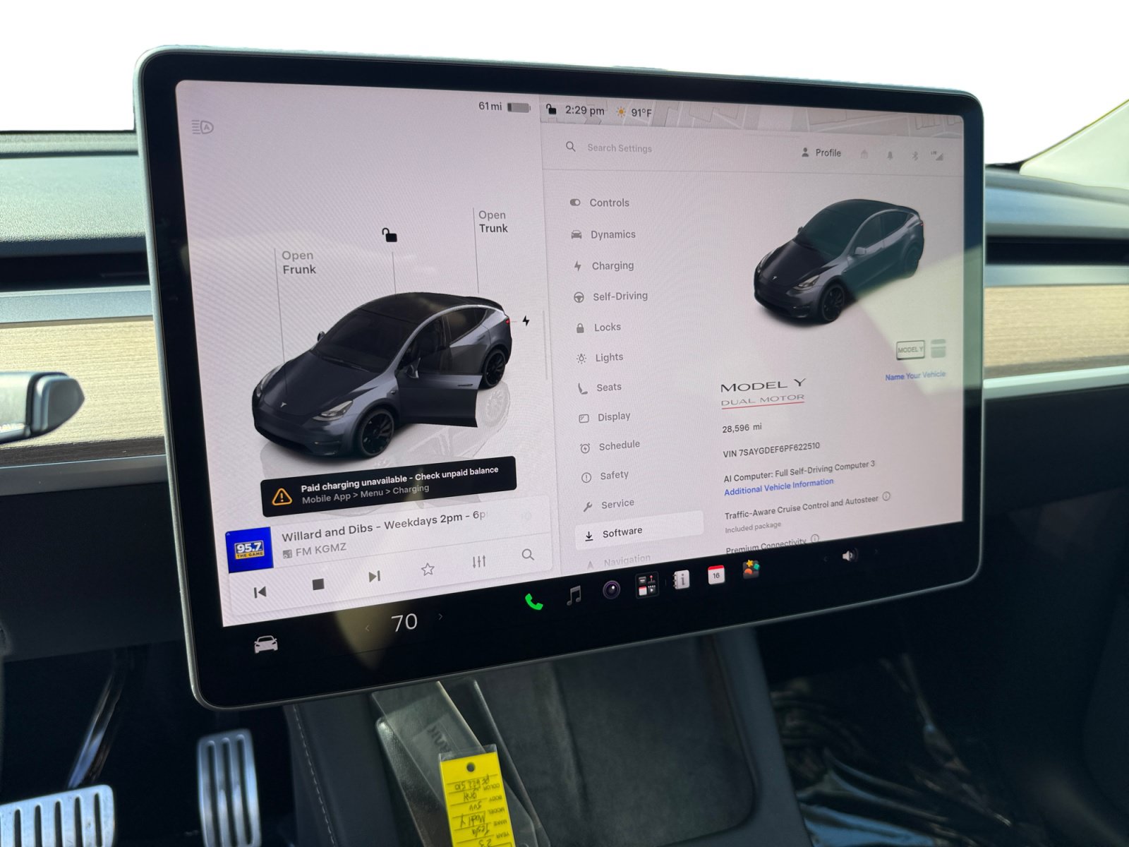 Used 2023 Tesla Model Y Performance AWD/4WD image 11