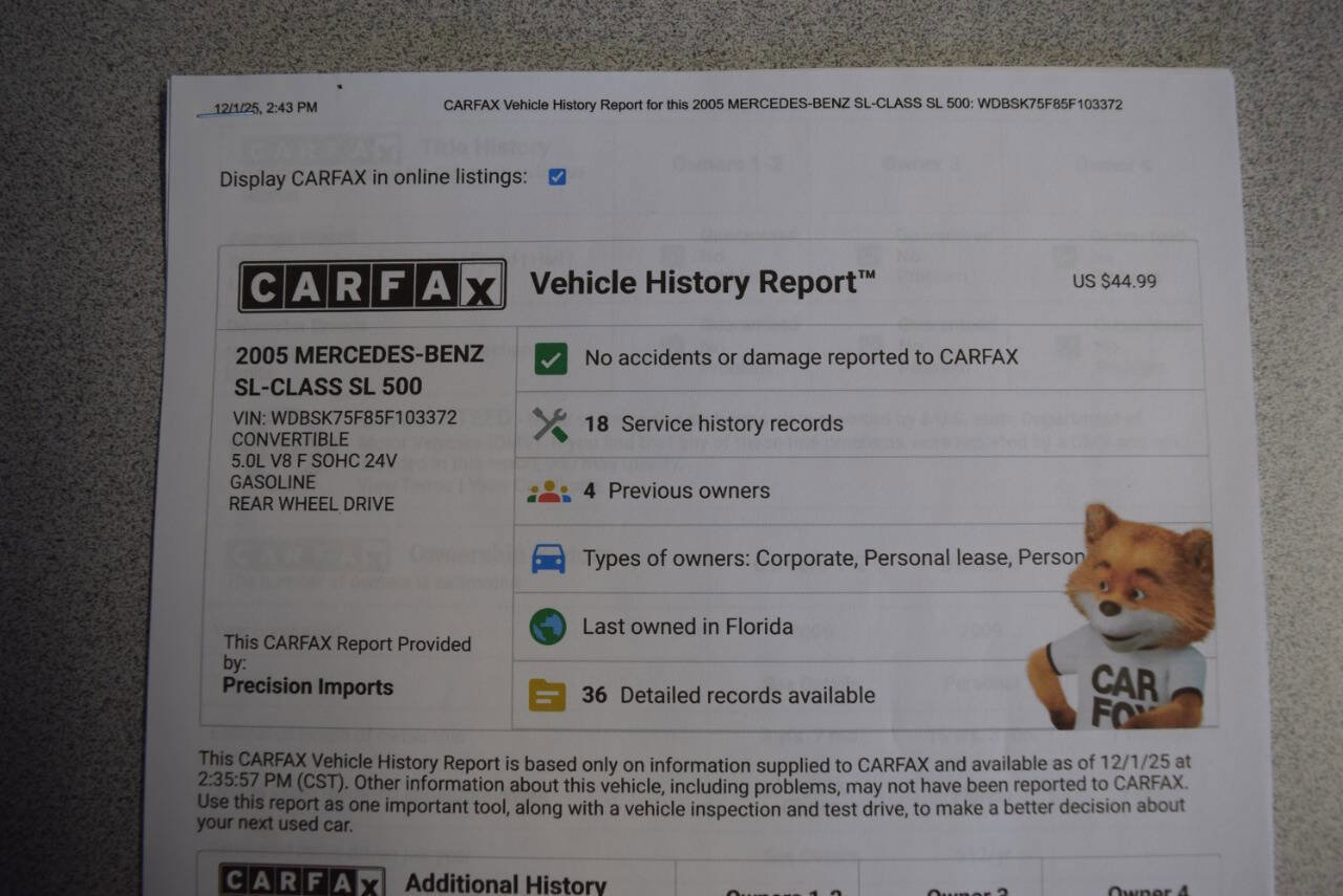 Used 2005 Mercedes-Benz SL 500 image 60