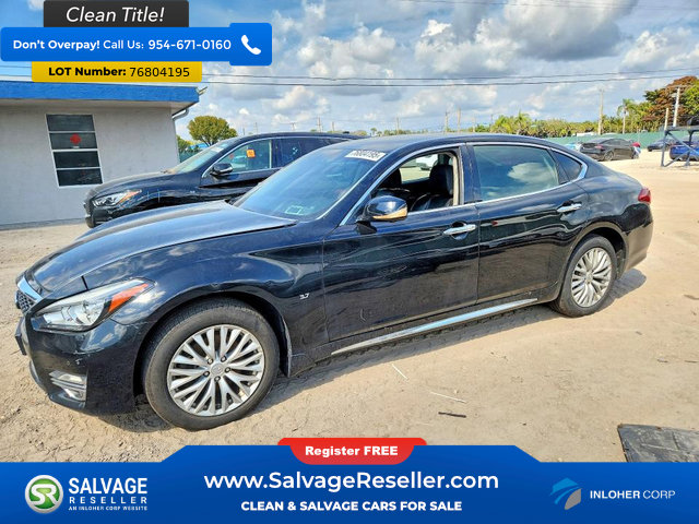 Used 2015 INFINITI Q70 L 3.7 w/ Deluxe Touring Package image 1