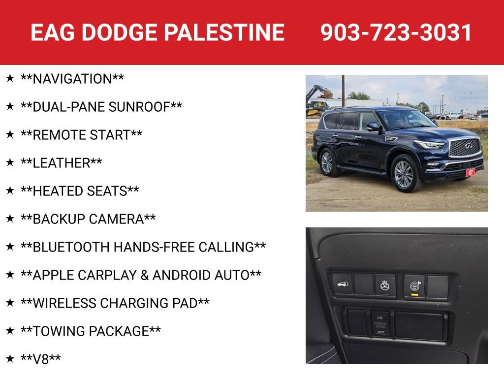 Used 2024 INFINITI QX80 Luxe image 4