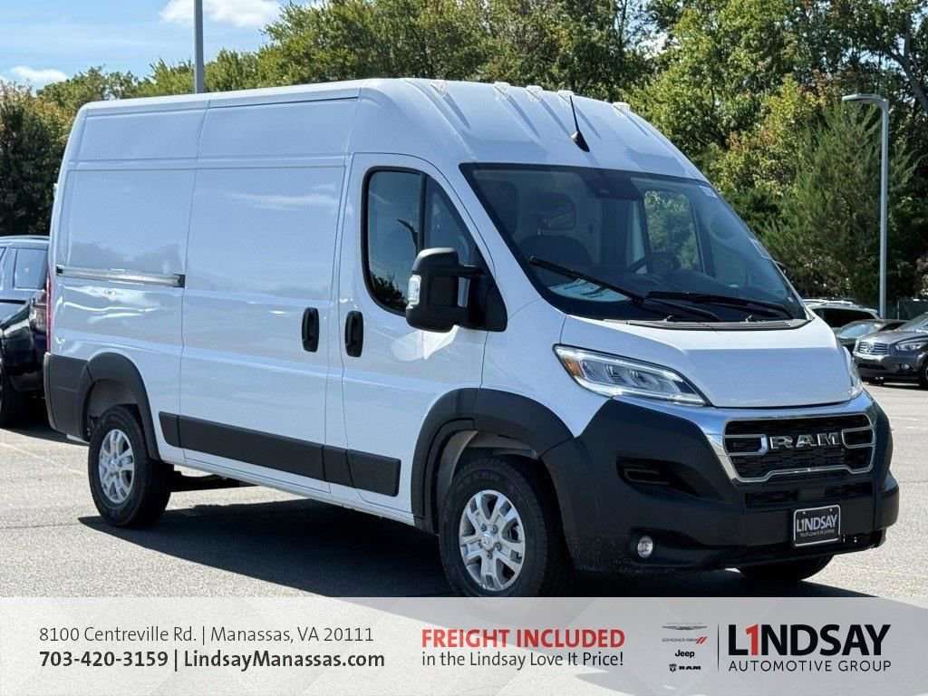 New 2025 RAM ProMaster 1500 w/ Quick Order Package 22G SLT