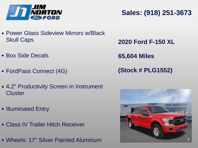 Used 2020 Ford F150 XL w/ Equipment Group 101A Mid AWD/4WD image 38