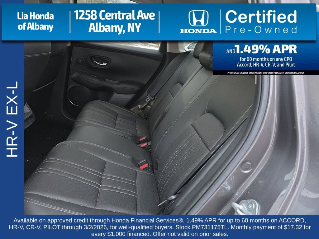 Certified 2023 Honda HR-V EX-L image 22