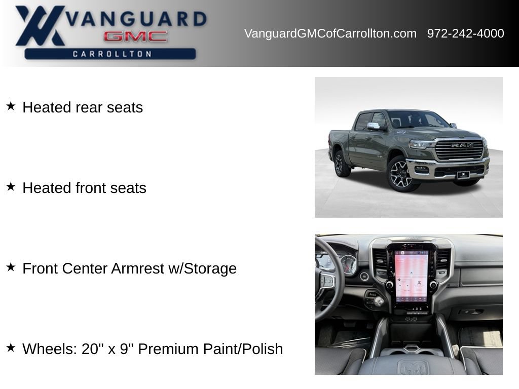 Used 2026 RAM 1500 Laramie AWD/4WD image 24