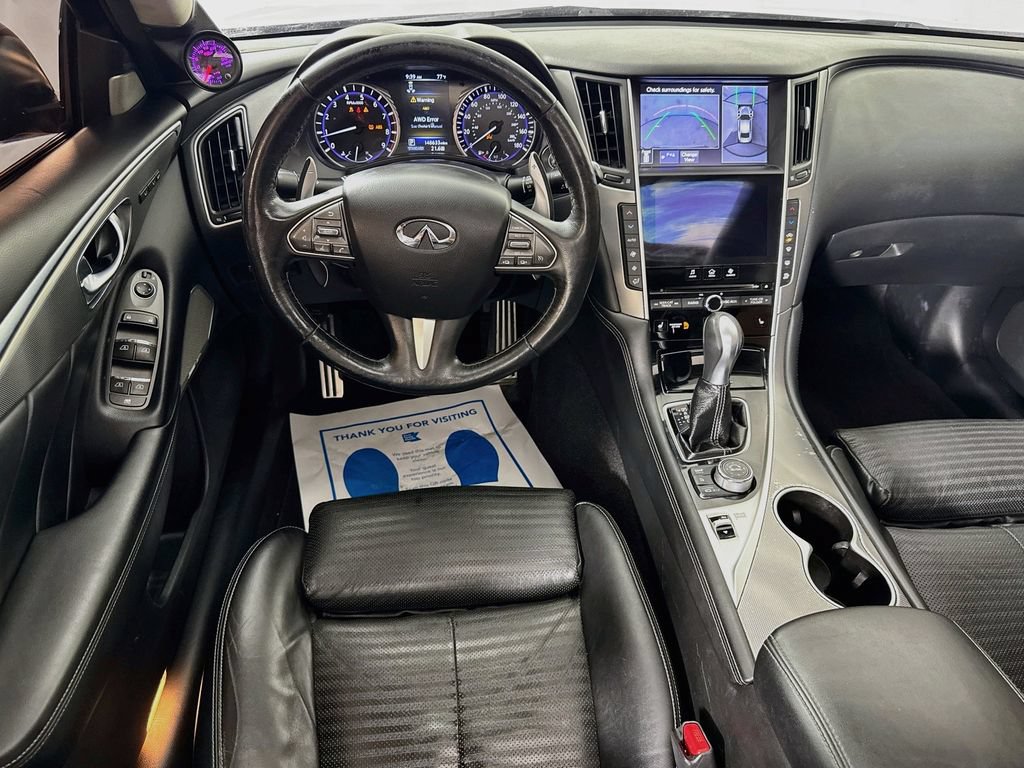 Used 2017 INFINITI Q50 Red Sport 400 AWD/4WD image 29