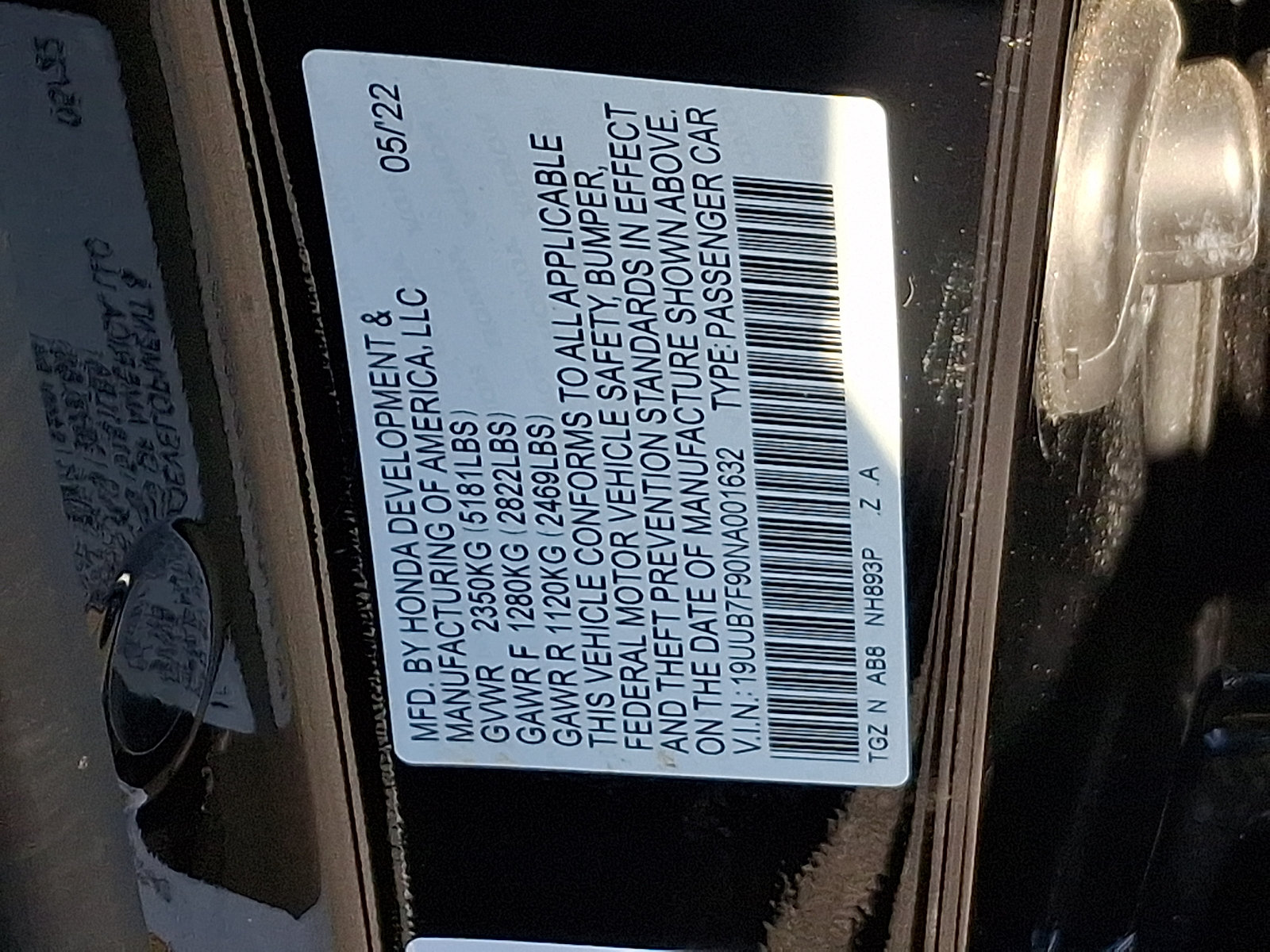 Certified 2022 Acura TLX Type S AWD/4WD image 28