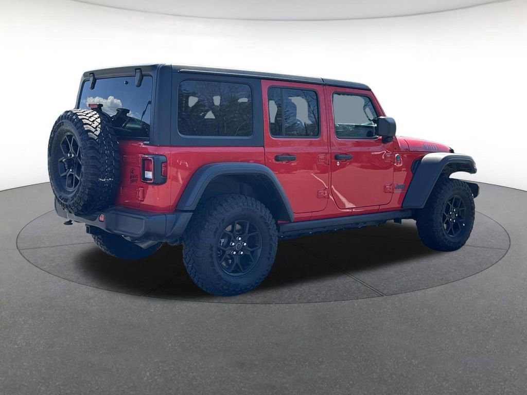 Certified 2025 Jeep Wrangler Unlimited Sport S 4xe AWD/4WD image 6