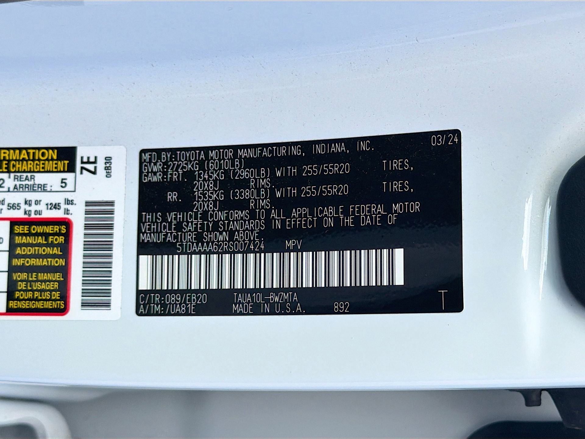 Used 2024 Lexus TX 350 350 Premium image 47