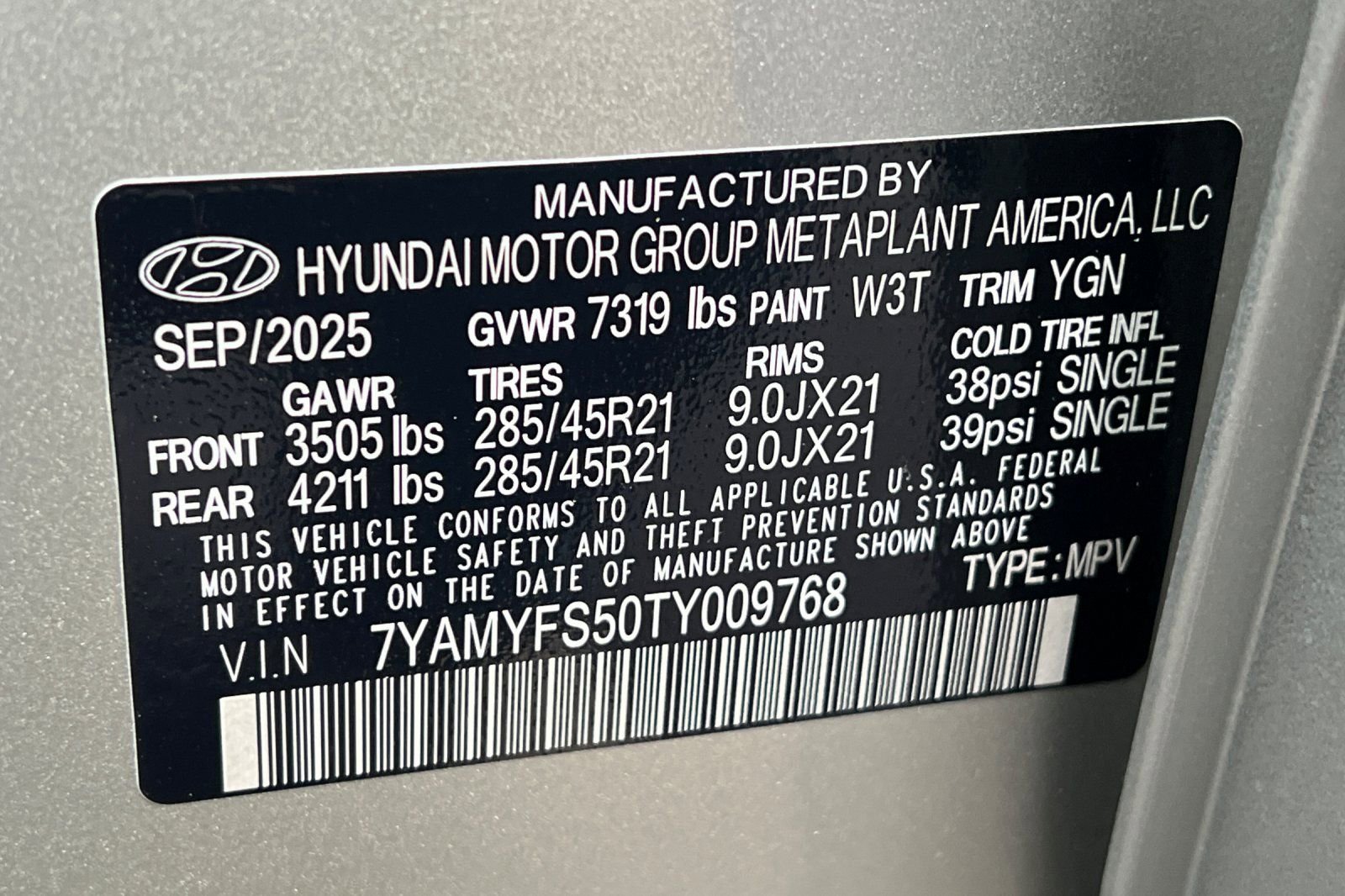 New 2026 Hyundai Ioniq 9 Calligraphy image 39