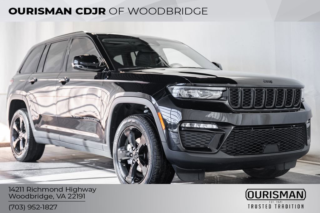 Certified 2023 Jeep Grand Cherokee Limited w/ Black Appearance Package