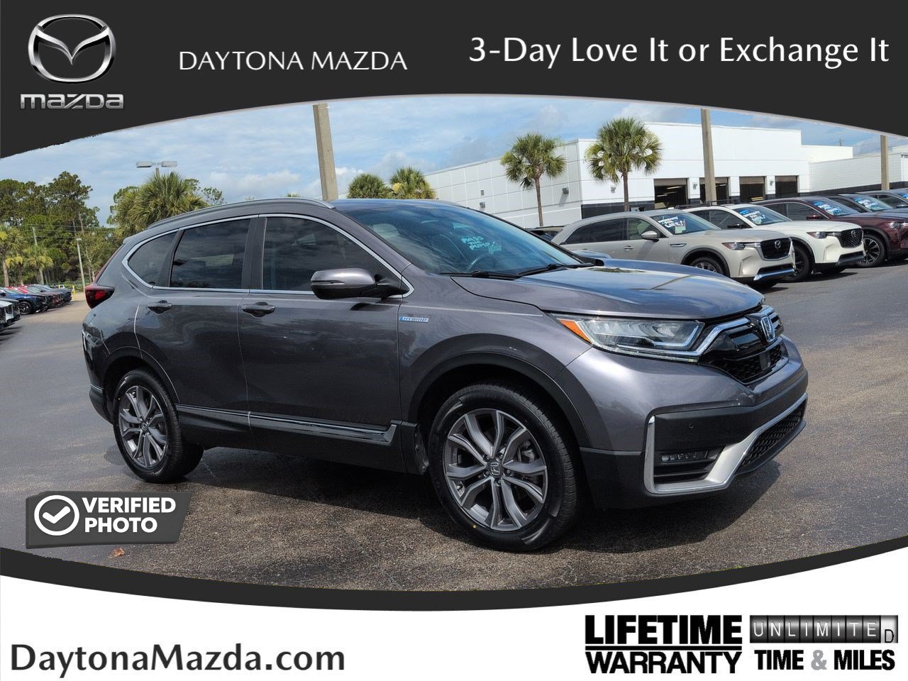 Used 2021 Honda CR-V Touring image 1