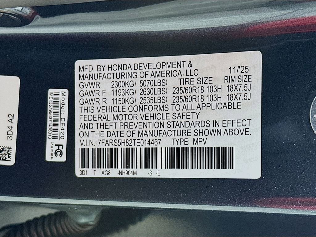 New 2026 Honda CR-V Sport-L image 27