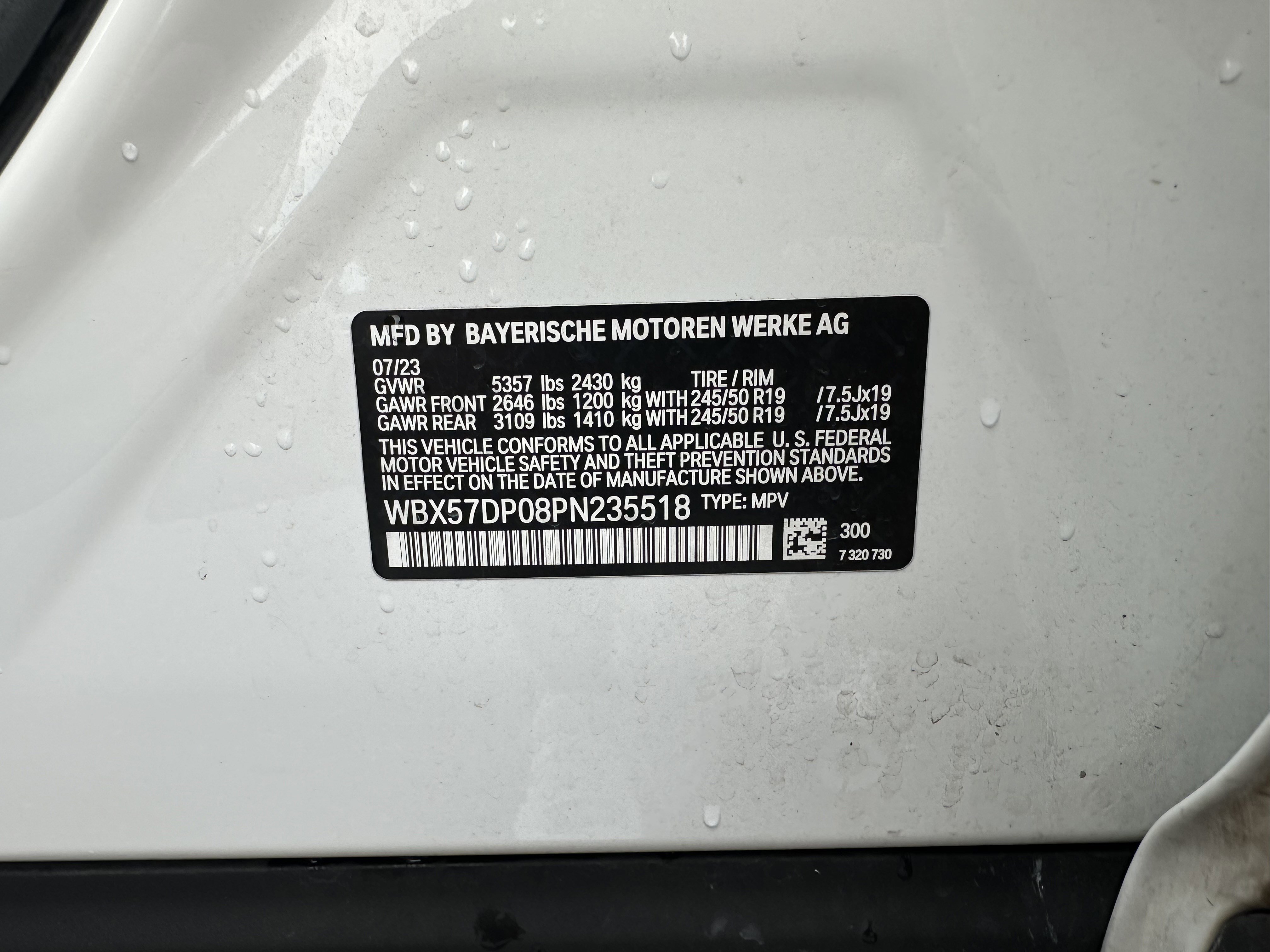 Used 2023 BMW X3 xDrive30i w/ Premium Package w/ZPA AWD/4WD image 34