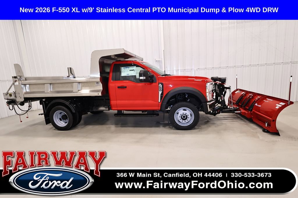 New 2026 Ford F550 4x4 Regular Cab Super Duty