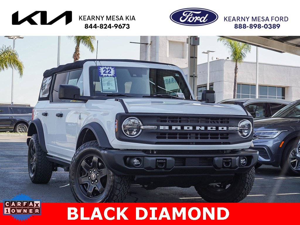 Used 2022 Ford Bronco Black Diamond