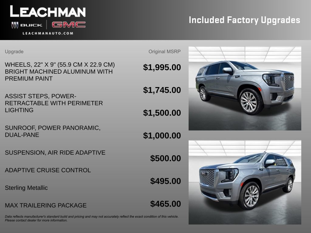 Used 2023 GMC Yukon Denali w/ Max Trailering Package AWD/4WD image 11