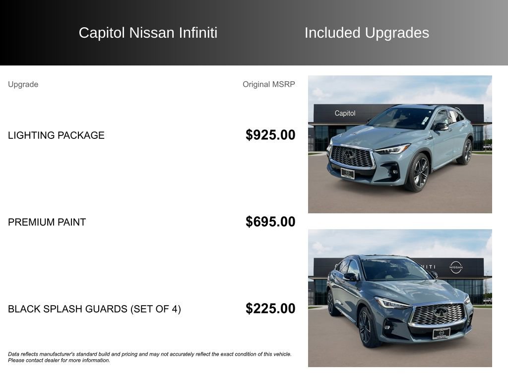 Used 2022 INFINITI QX55 Sensory w/ Lighting Package image 8