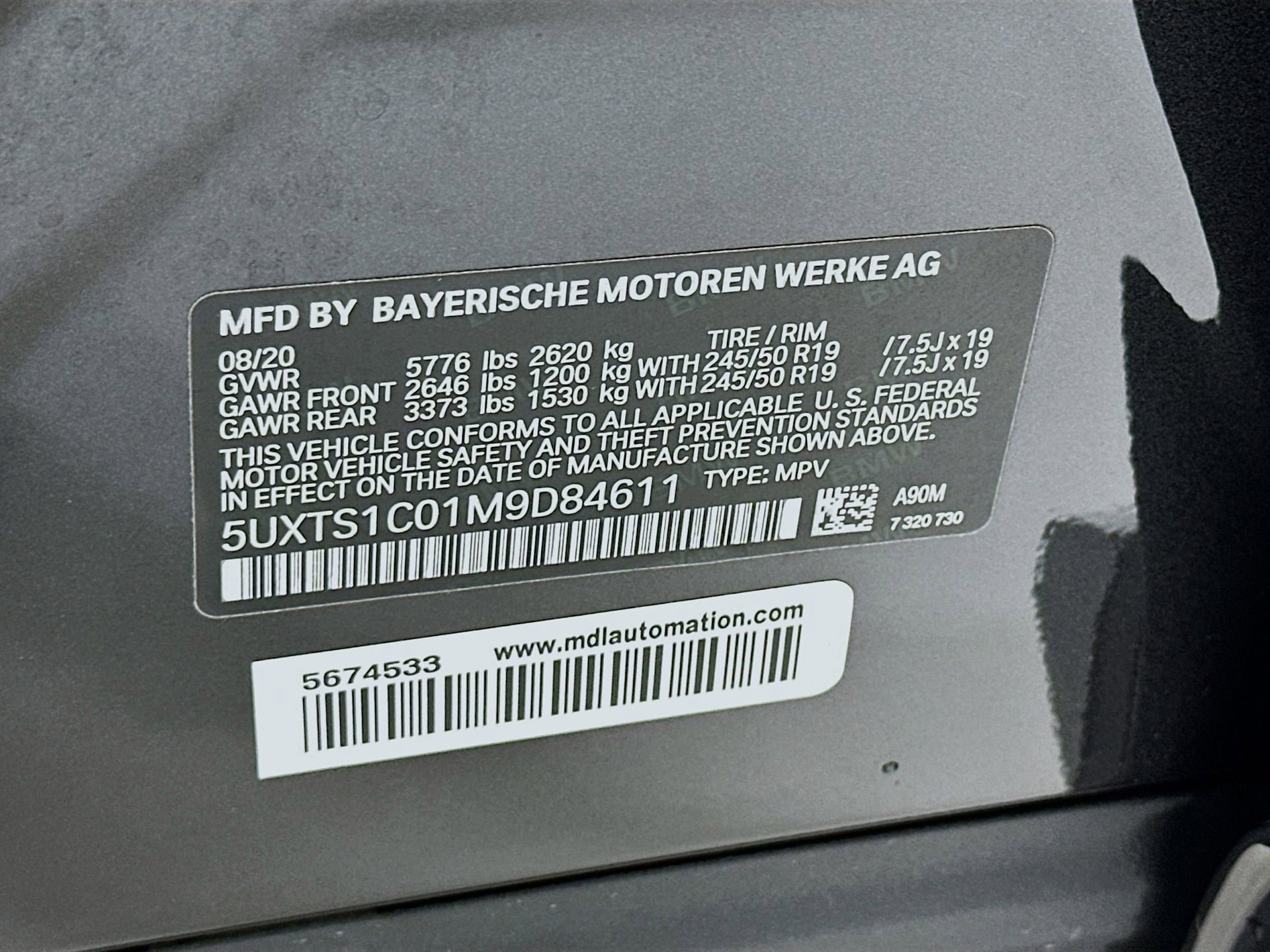 Used 2021 BMW X3 xDrive30e w/ Premium Package image 34