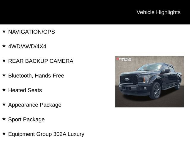 Used 2018 Ford F150 XLT w/ Equipment Group 302A Luxury AWD/4WD image 2