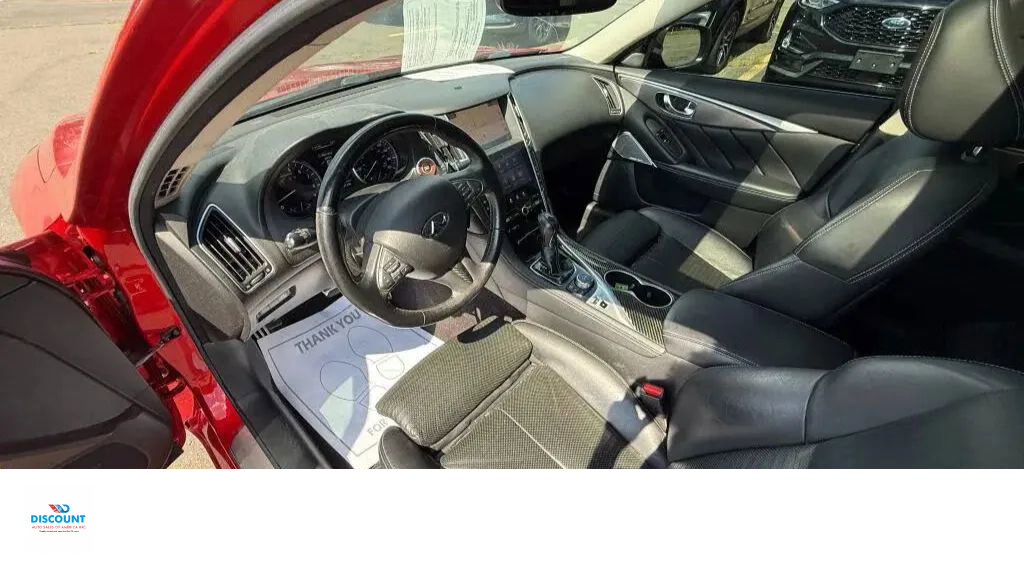Used 2017 INFINITI Q50 Red Sport 400 image 4