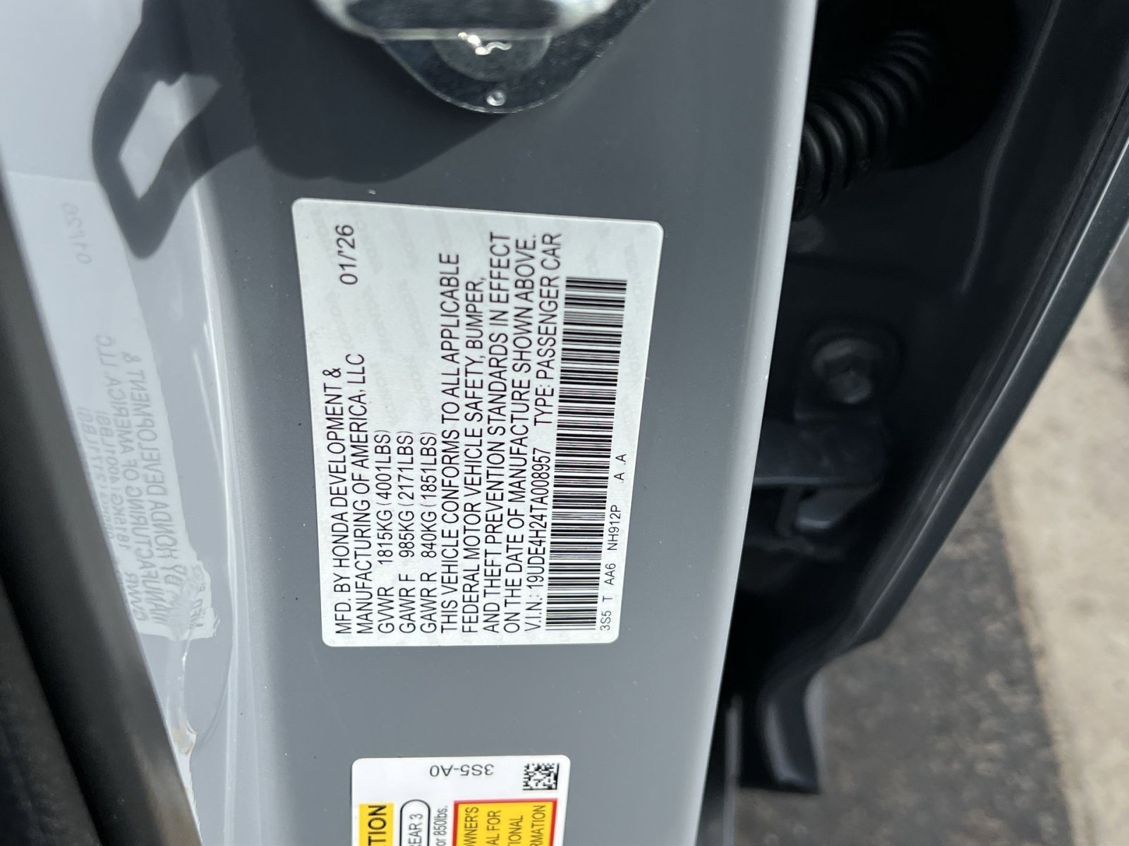 Certified 2026 Acura Integra FWD image 28