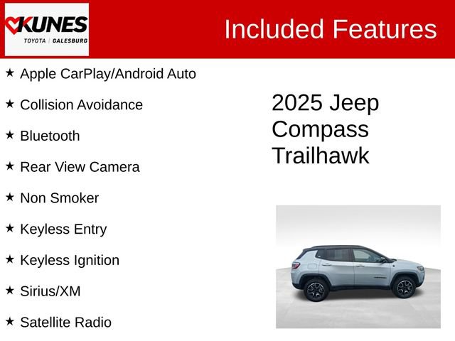 Used 2025 Jeep Compass Trailhawk AWD/4WD image 2