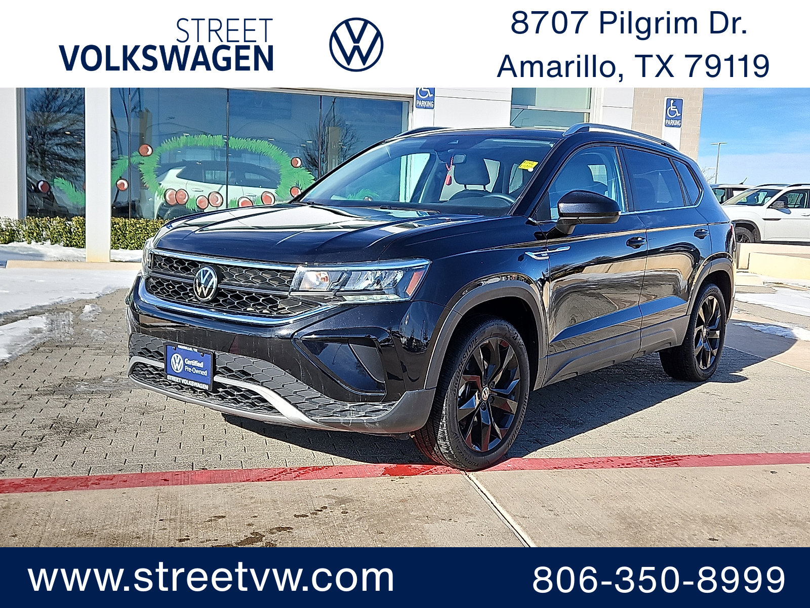 Certified 2022 Volkswagen Taos SE w/ Driver Assistance Package image 1